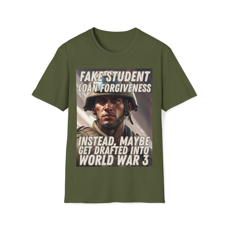 Fake student loan forgiveness Soft style T-Shirt