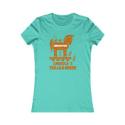 Immigration America's Trojan Horse brown Women's Favorite Tee