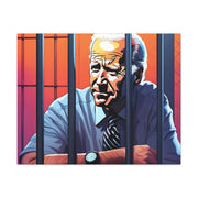 Joe in Jail got to pee Canvas Gallery Wraps