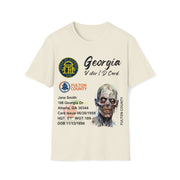 Registered Georgia Voter ID Unisex Softstyle T-Shirt