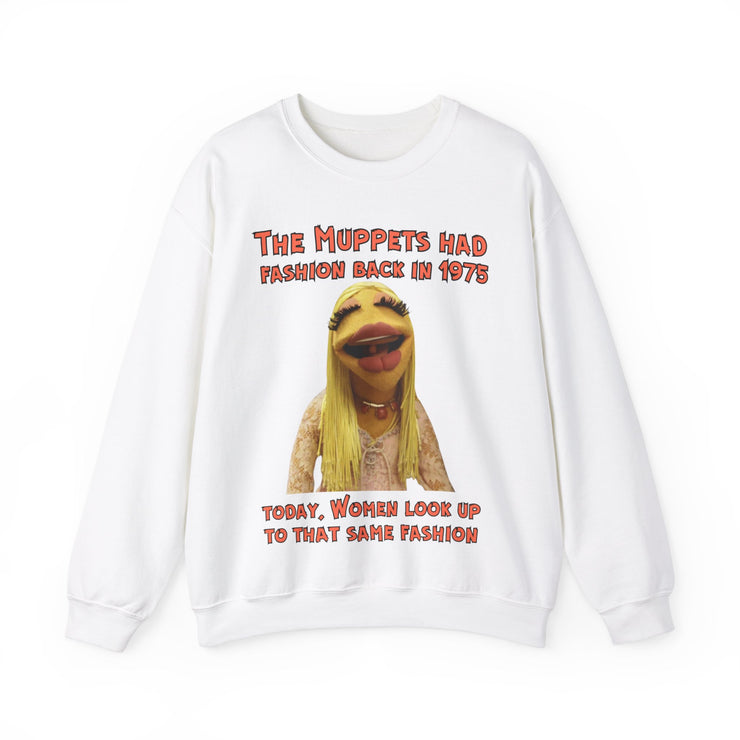 The Muppets had fashion back in 1975 Blend™ Crewneck Sweatshirt Unisex