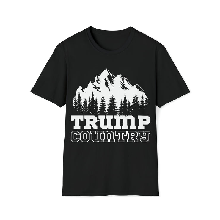 Trump Country white or Blue Soft style T-Shirt