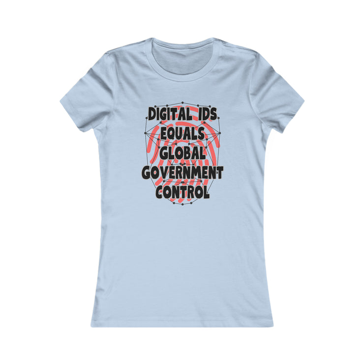 Digital IDs equals Global Government Control  Women&