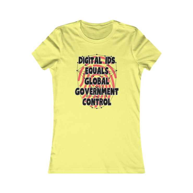 Digital IDs equals Global Government Control  Women&