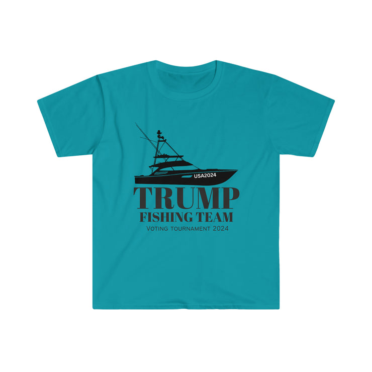 Trump Fishing Team VOTING TOURNAMENT 2024 Softstyle T-Shirt