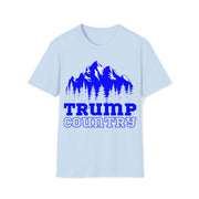 Trump Country white or Blue Soft style T-Shirt