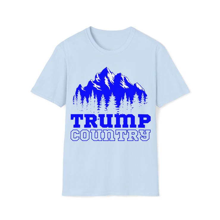 Trump Country white or Blue Soft style T-Shirt