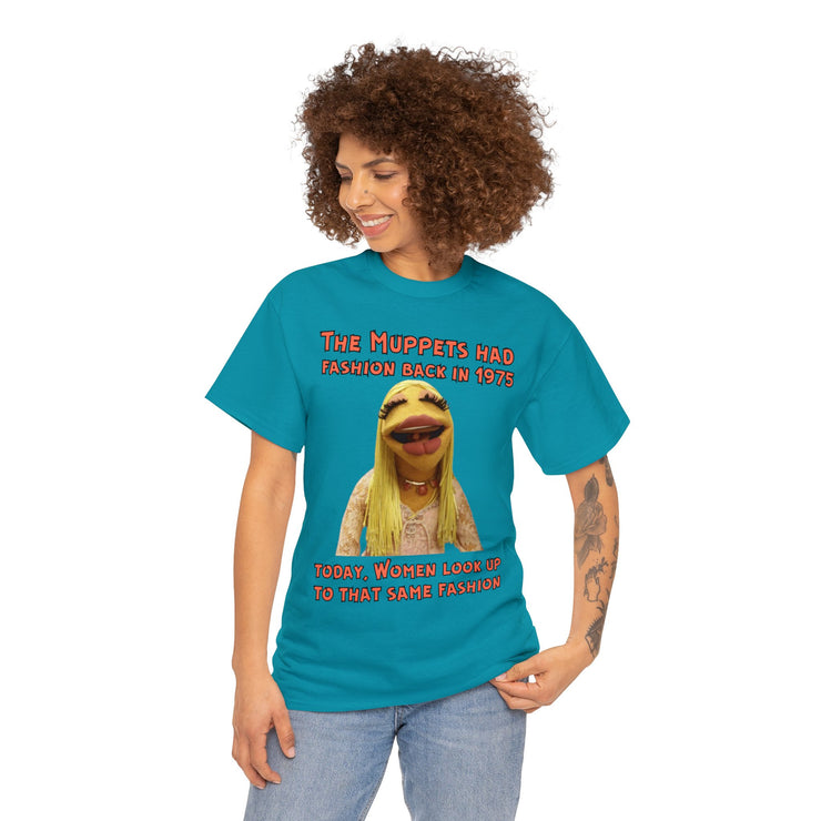The Muppets had fashion back in 1975 Unisex Heavy Cotton Tee