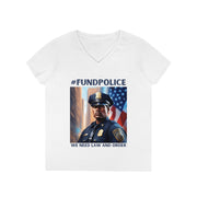 Fund Police V-Neck T-Shirt