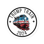 Trump Train 2024 Round Stickers, Indoor\Outdoor