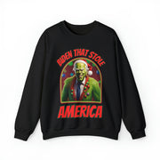 Biden that stole America Heavy Blend™ Crewneck Sweatshirt Unisex