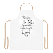 We are hiring if you're able and willing to work Apron (AOP)