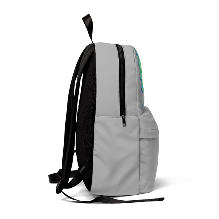 Stop Peacocking Me! Green grey  unisex Classic Backpack