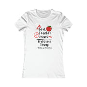 Best teacher Award Professor Trump Women's Favorite Tee