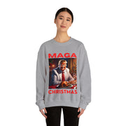 MAGA Christmas Red Heavy Blend™ Crewneck Sweatshirt Unisex