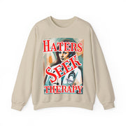 Haters seek therapy Blend™ Crewneck Sweatshirt Unisex