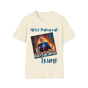 MAGA Hanukkah Let's talk about Trump Soft style T-Shirt