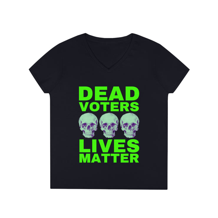 Halloween Dead Voters Lives Matter Green   ladies&