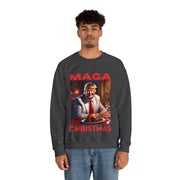 MAGA Christmas Red Heavy Blend™ Crewneck Sweatshirt Unisex