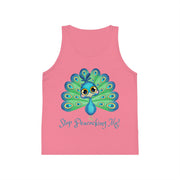 Stop Peacocking Me Kid's Jersey Tank Top