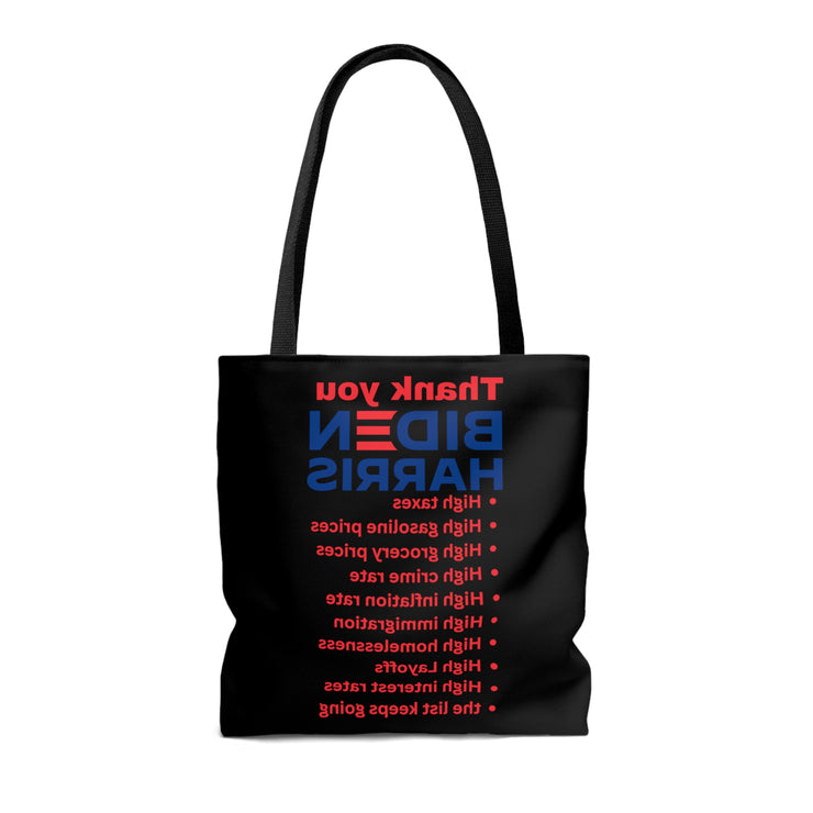 Thank you Biden Harris Tote Bag (AOP)