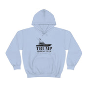 Trump Fishing Team Voting Tournament 2024 Heavy Blend™ Hooded Sweatshirt