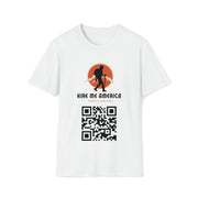 Hire Me America QR Soft style T-Shirt