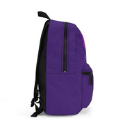 Stop peacocking Me purple/purple Backpack