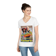 Destroyed America Joe's & Kamala's Failure V-neck Women's tee