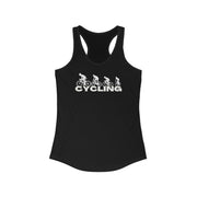 Cycling dark women's Ideal Racerback Tank