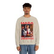 MAGA Christmas Red Heavy Blend™ Crewneck Sweatshirt Unisex