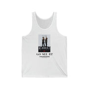 Sound of Freedom Go see it Awareness Unisex Jersey Tank dark