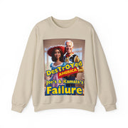 Destroyed America Joe's & Kamala's Failure Heavy Blend™ Crewneck Sweatshirt Unisex