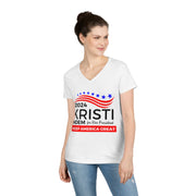 Kristi Noem for Vice President 2024 ladies' V-Neck T-Shirt