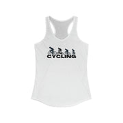 Cycling dark women's Ideal Racerback Tank