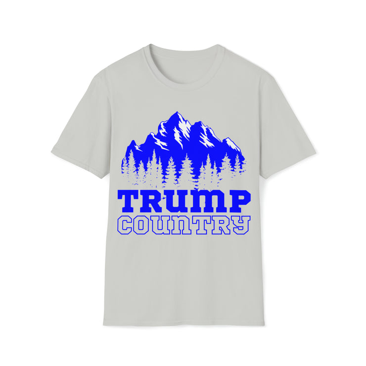 Trump Country white or Blue Soft style T-Shirt