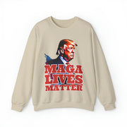 MAGA lives matter Heavy Blend™ Crewneck Sweatshirt Unisex