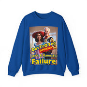 Destroyed America Joe's & Kamala's Failure Heavy Blend™ Crewneck Sweatshirt Unisex