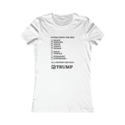 Voter: check the box women's Favorite Tee