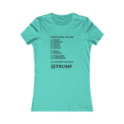 Voter: check the box women's Favorite Tee