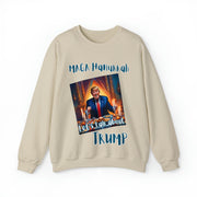 MAGA Hanukkah Let's talk about Trump Heavy Blend™ Crewneck Sweatshirt