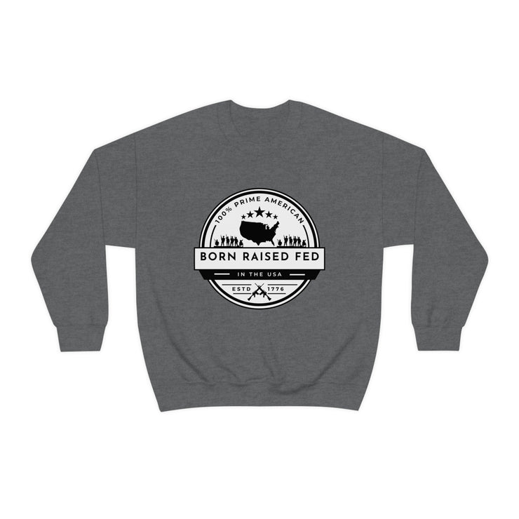 100% Prime American Born Raised Fed in the USA Heavy Blend™ Crewneck Sweatshirt