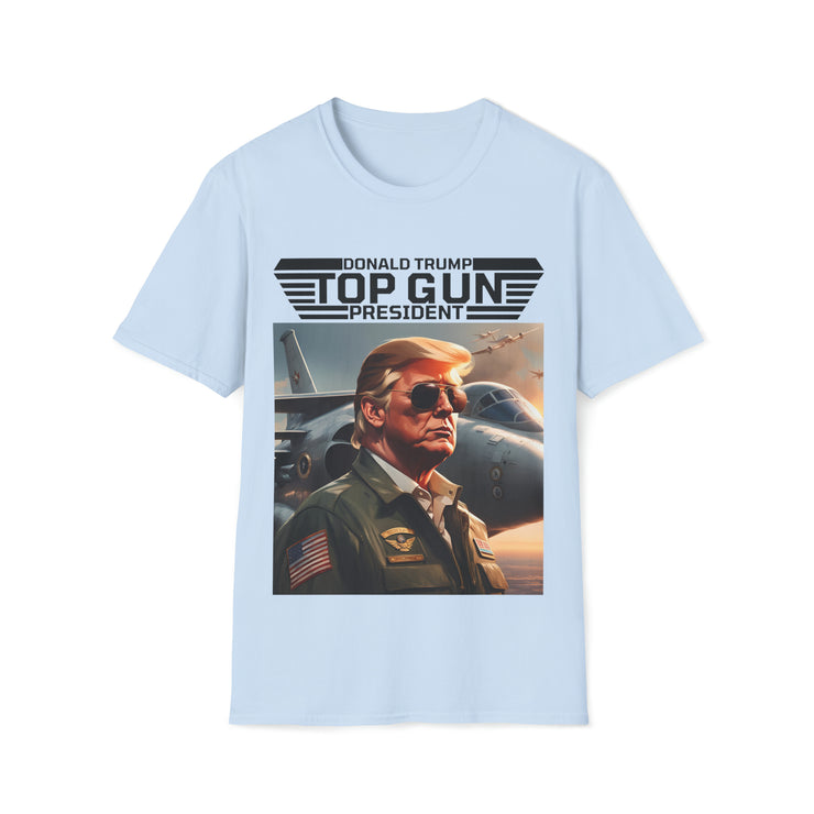 Top Gun President Soft style T-Shirt unisex