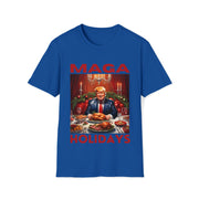 MAGA Holiday deep red Soft style T-Shirt unisex