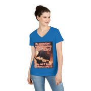 Why am I lost without a GPS V-neck Women's tee