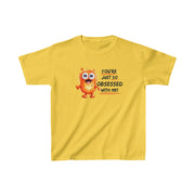 You're just so obsessed with me orange cute-monster Kids Heavy Cotton™ Tee