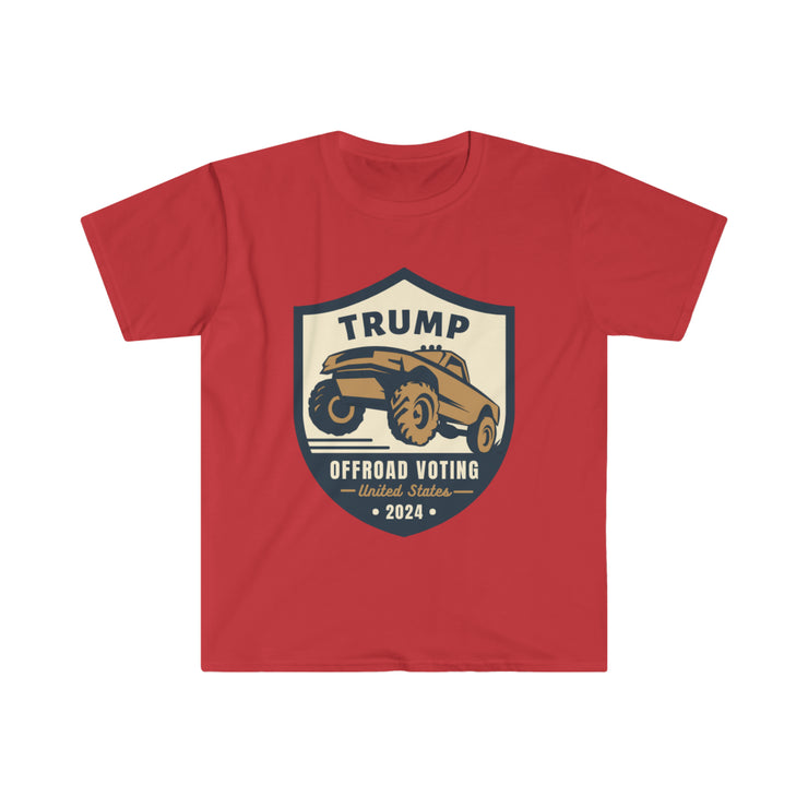 Trump Offroad Voting 2024 Unisex Softstyle T-Shirt