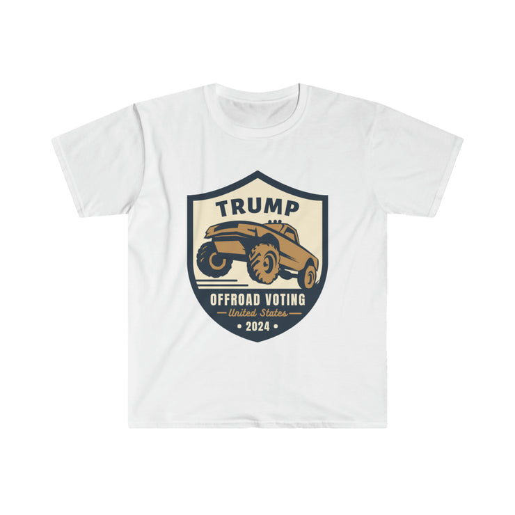 Trump Offroad Voting 2024 Unisex Softstyle T-Shirt