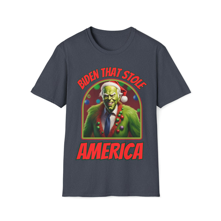 Biden that stole America Soft style T-Shirt unisex