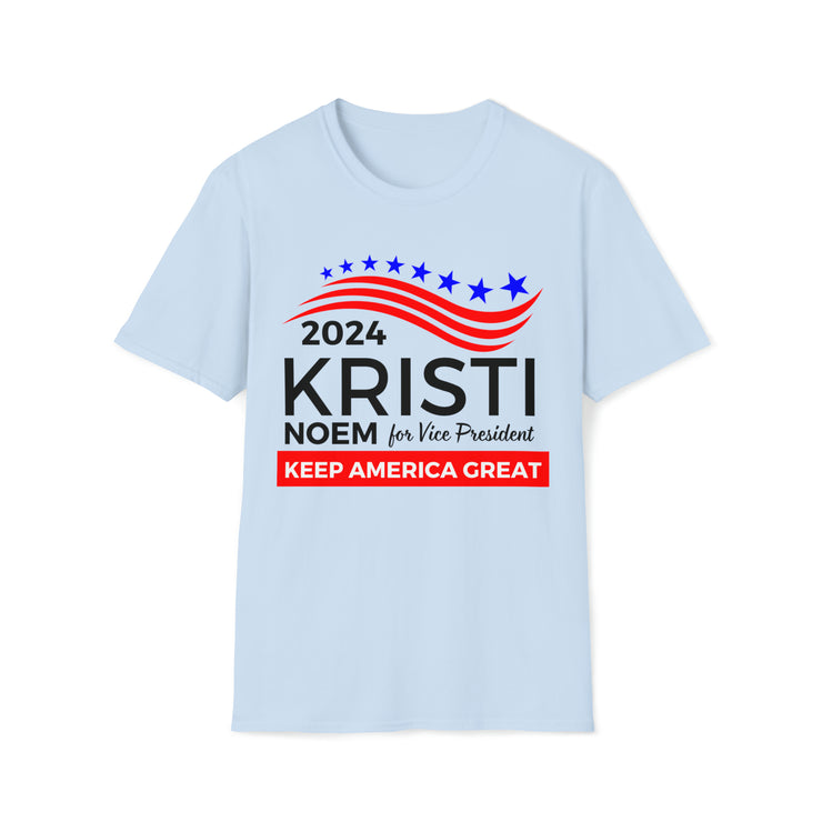 Kristi Noem for Vice President 2024 Unisex Softstyle T-Shirt